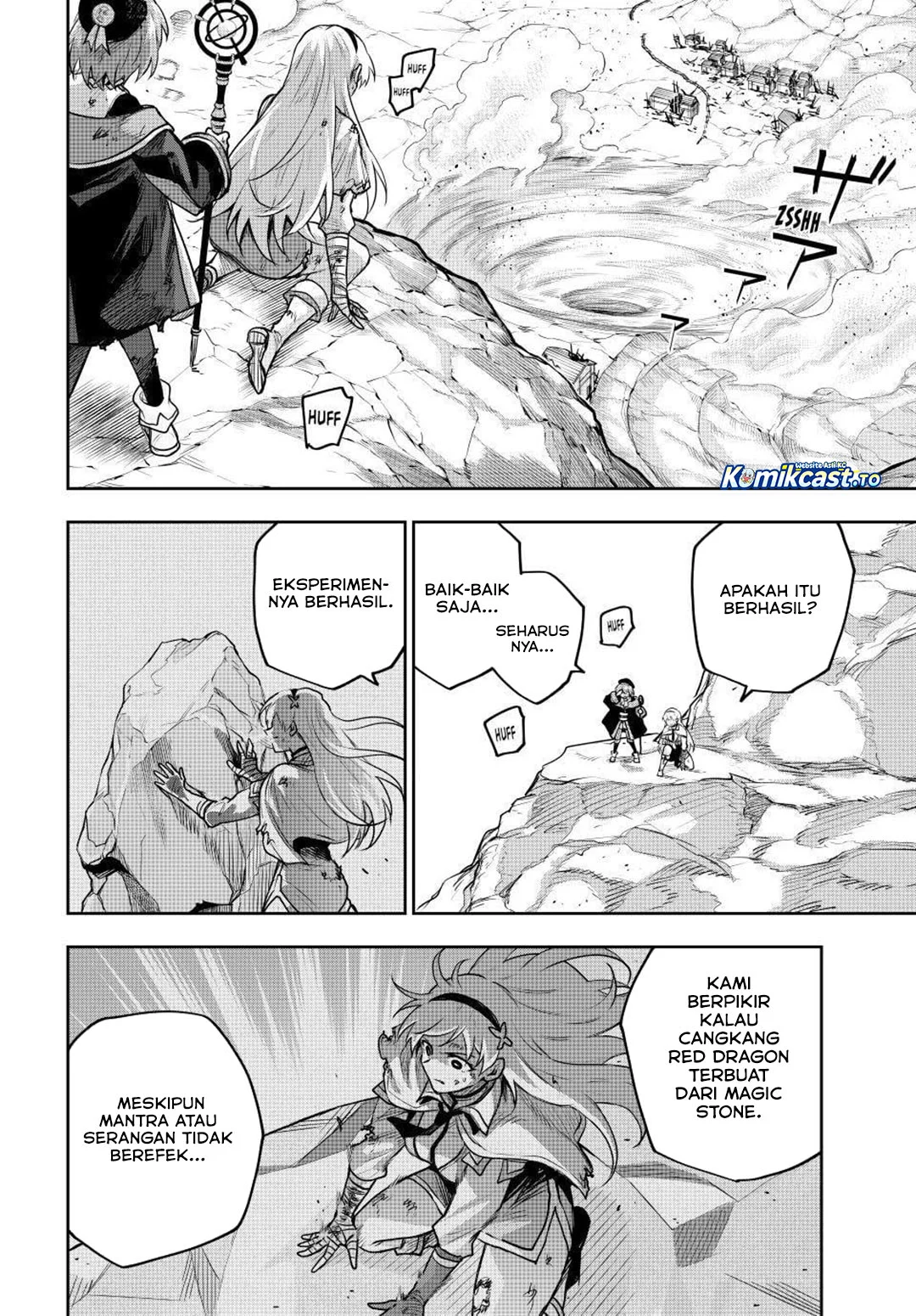 A Court Magician, Who Was Focused On Supportive Magic Because His Allies Were Too Weak, Aims To Become The Strongest After Being Banished Chapter 200 Gambar 13
