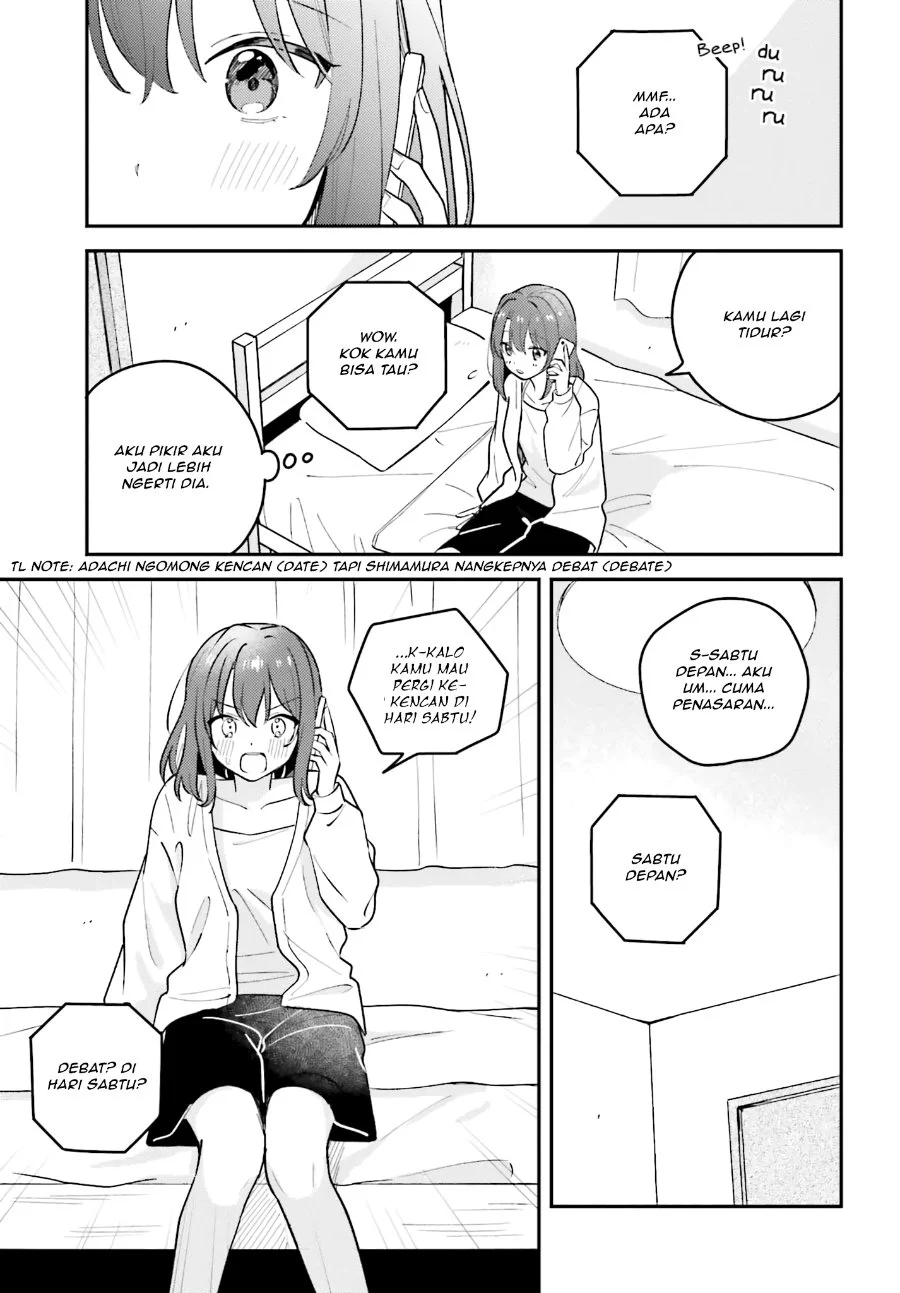 Adachi to Shimamura (YUZUHARA Moke) Chapter 43 Gambar 13