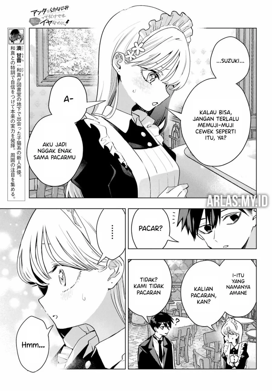 Anta to Osananajimitte dake demo Iyananoni! ~Zekkou kara Hajimaru S-kyuu Bishoujo to no Gakuen Nariagari Seikatsu~ Chapter 8 Gambar 22