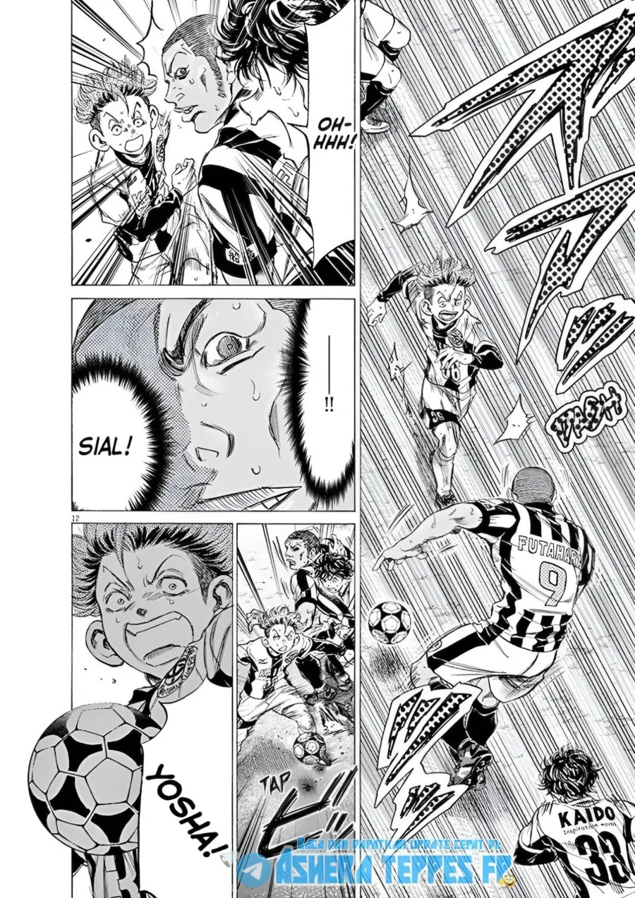 Ao Ashi Chapter 182 Gambar 13