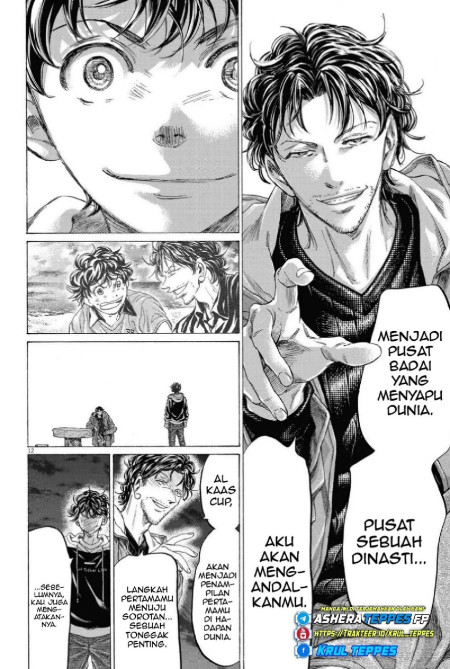 Ao Ashi Chapter 337 Gambar 15