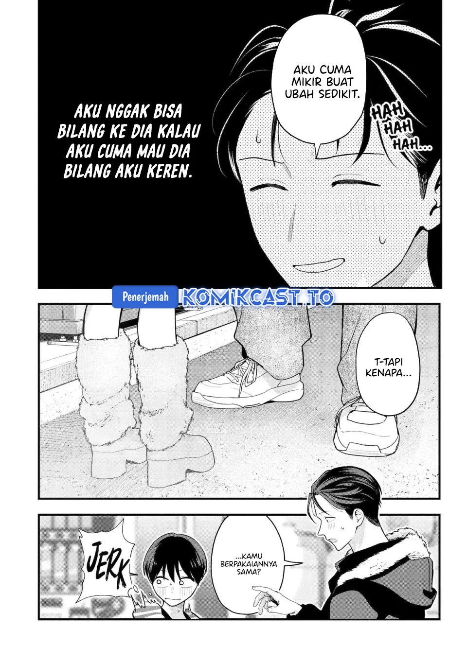 Boyish Kanojo ga Kawai-sugiru Chapter 54 Gambar 13