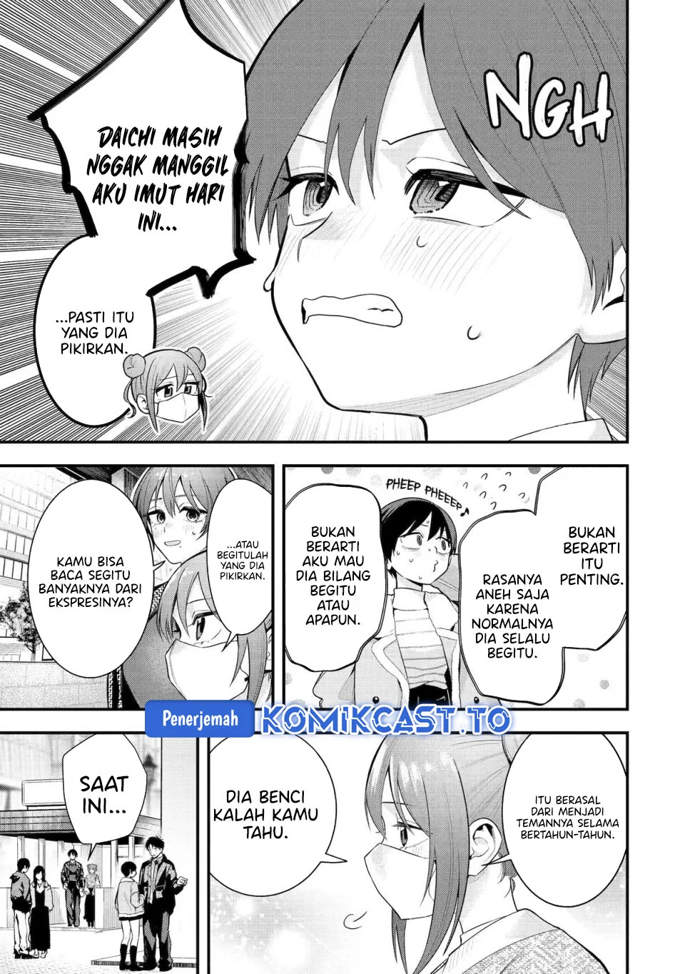Boyish Kanojo ga Kawai-sugiru Chapter 55 Gambar 14