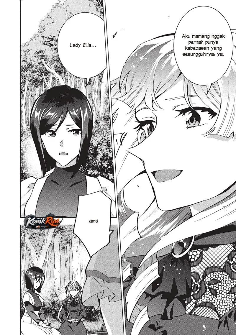 Buchigire Reijou wa Houfuku wo Chikaimashita. ~Madousho no Chikara de Sokoku wo Tataki Tsubushimasu~ Chapter 40 Gambar 20