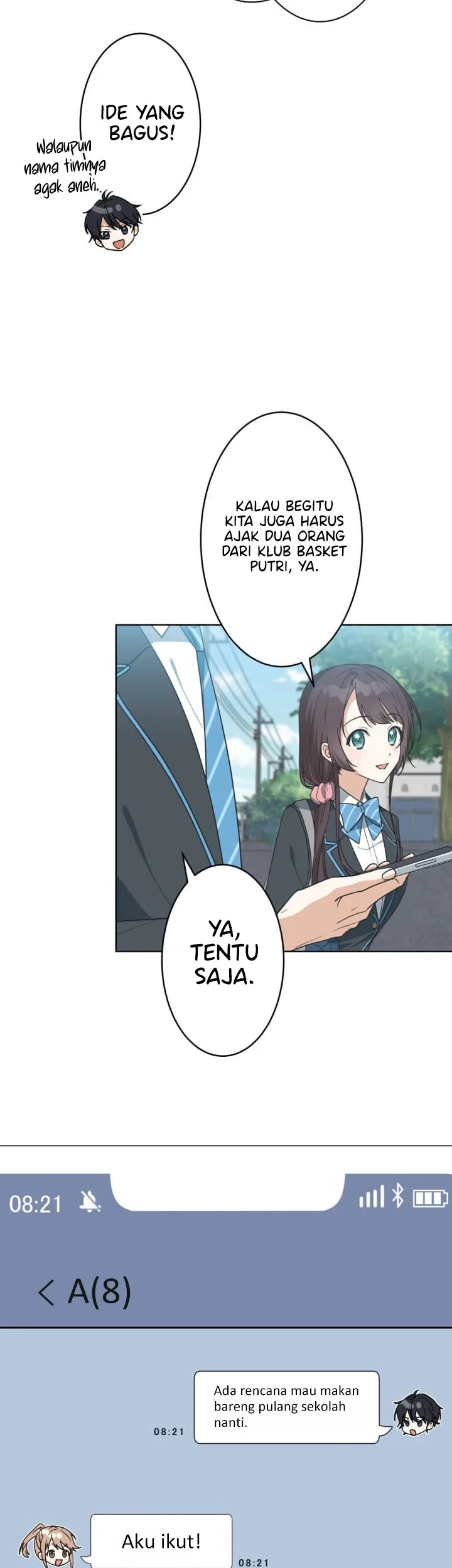 Chitose-kun wa Ramune Bin no Naka (Webtoon) Chapter 1 Gambar 34