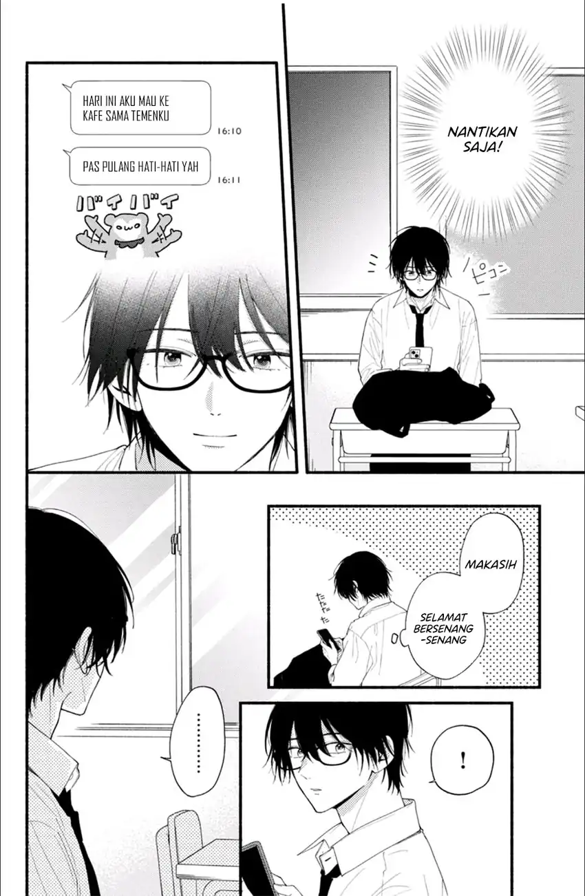 Class no Inkya ni Kareshi no Sainou ga Ari Sugiru Chapter 4.1 Gambar 13