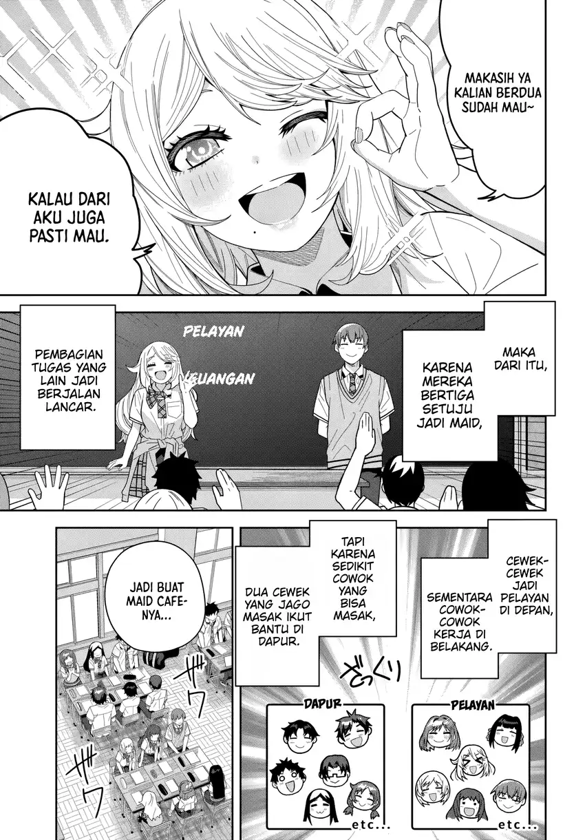 Classmate no Moto Idol ga, Tonikaku Kyodou Fushin Nan desu Chapter 25 Gambar 17
