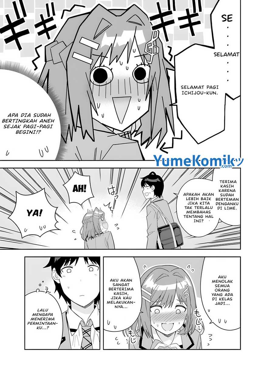 Classmate no Moto Idol ga, Tonikaku Kyodou Fushin Nan desu Chapter 3 Gambar 20