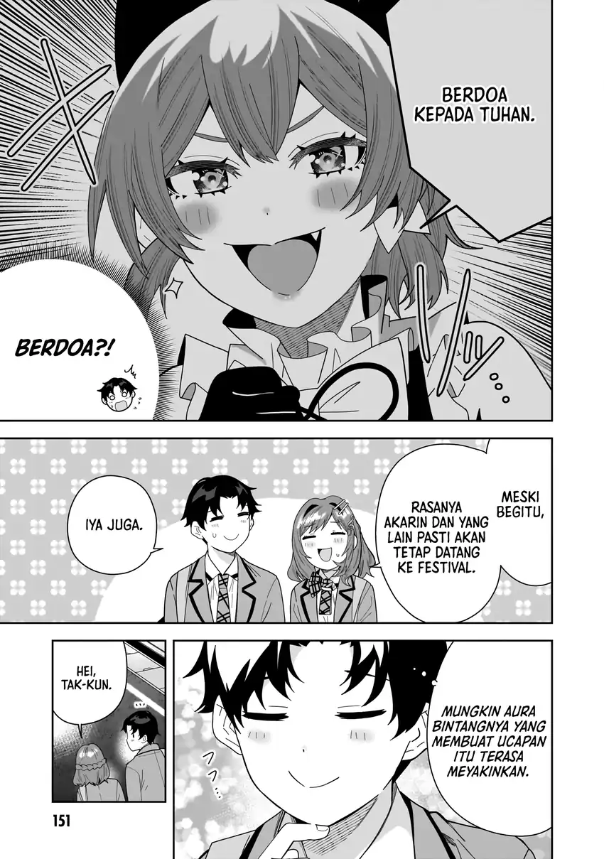 Classmate no Moto Idol ga, Tonikaku Kyodou Fushin Nan desu Chapter 32 Gambar 22