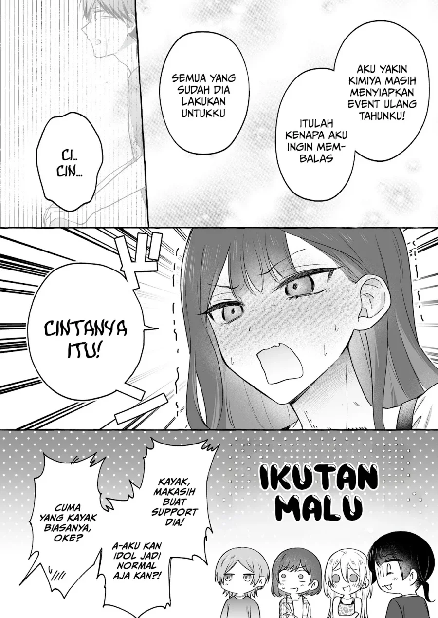 Damedol to Sekai ni Hitori Dake no Fan (Serialization) Chapter 48 Gambar 13