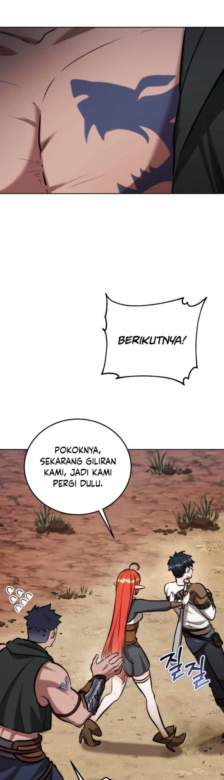Dan, the Bat-Wielding Knight Chapter 35 Gambar 43