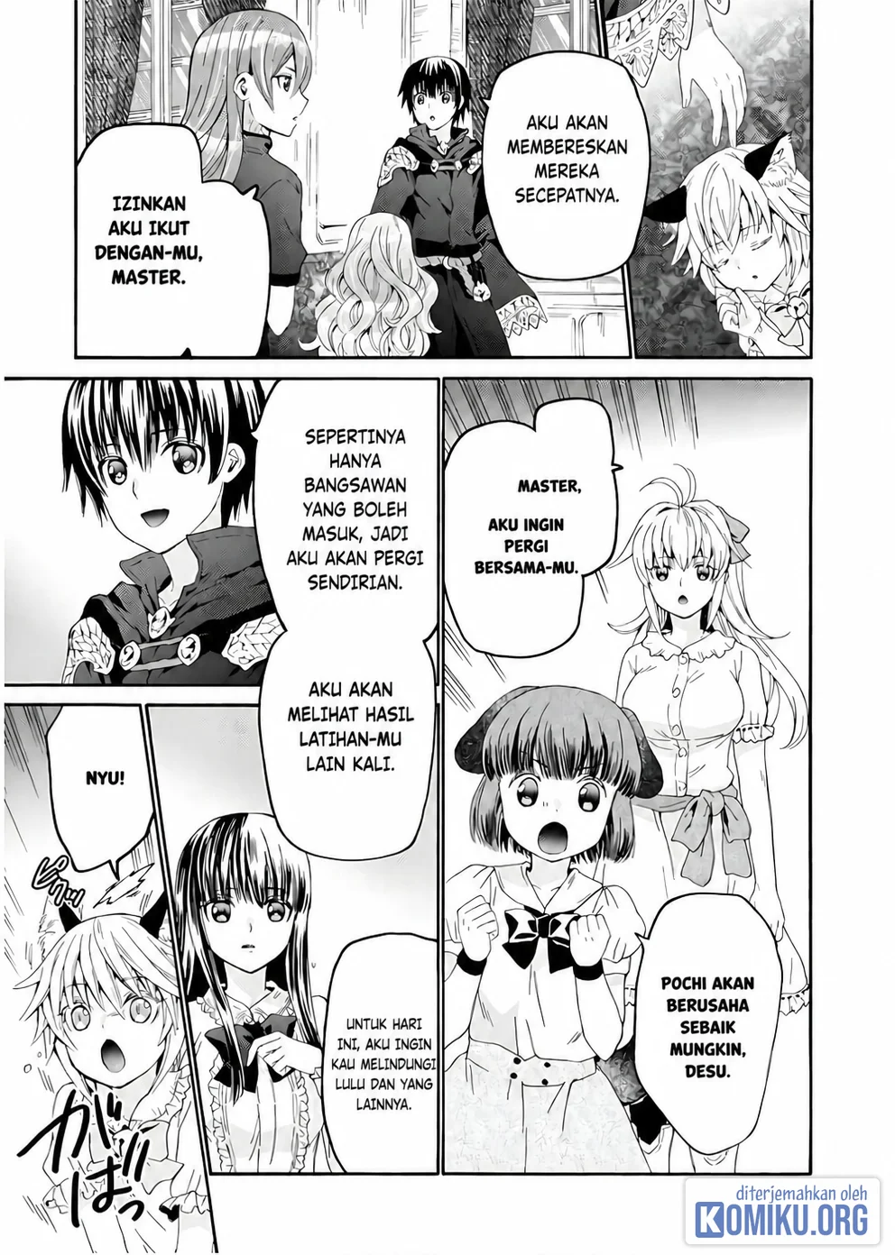Death March kara Hajimaru Isekai Kyousoukyoku Chapter 111 Gambar 17