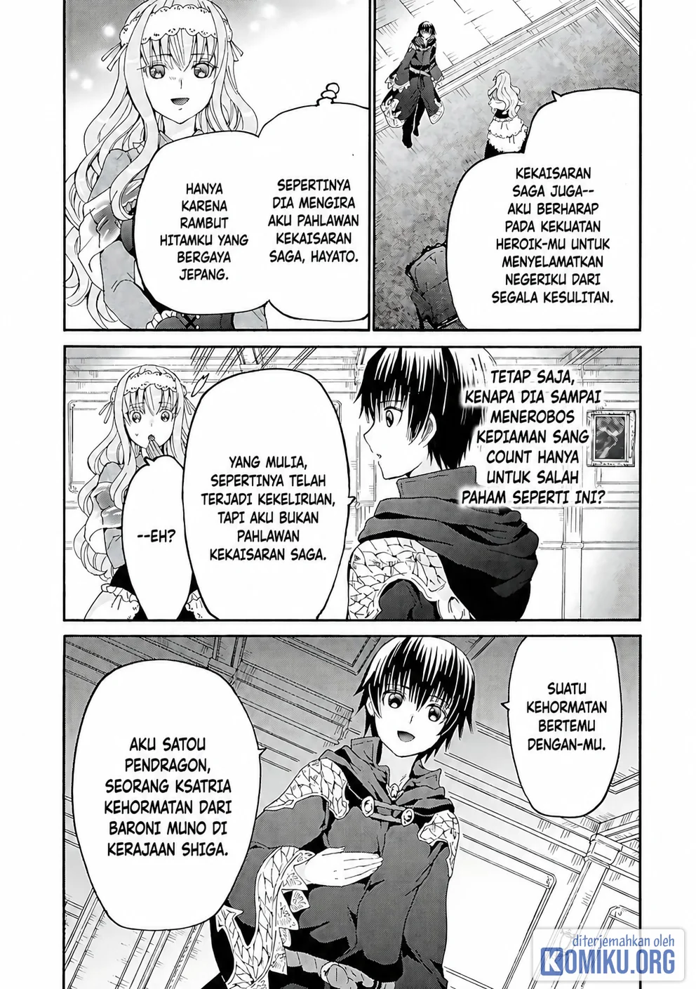 Death March kara Hajimaru Isekai Kyousoukyoku Chapter 118 Gambar 15