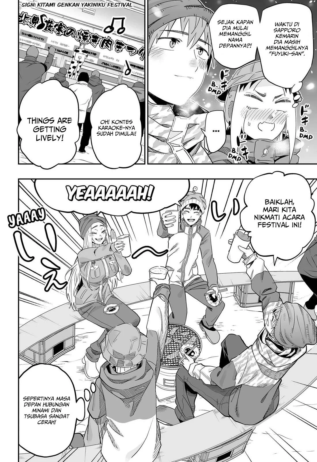 Dosanko Gyaru wa Namaramenkoi Chapter 113 Gambar 13