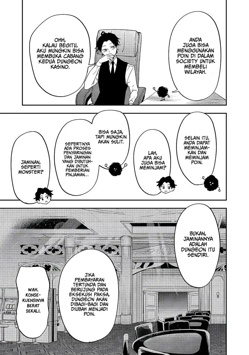 Dungeon Master Han-me ~Futsu ni Yatte mo Muri Soudakara Casino Tsukurukoto ni Shita~ Chapter 5 Gambar 20