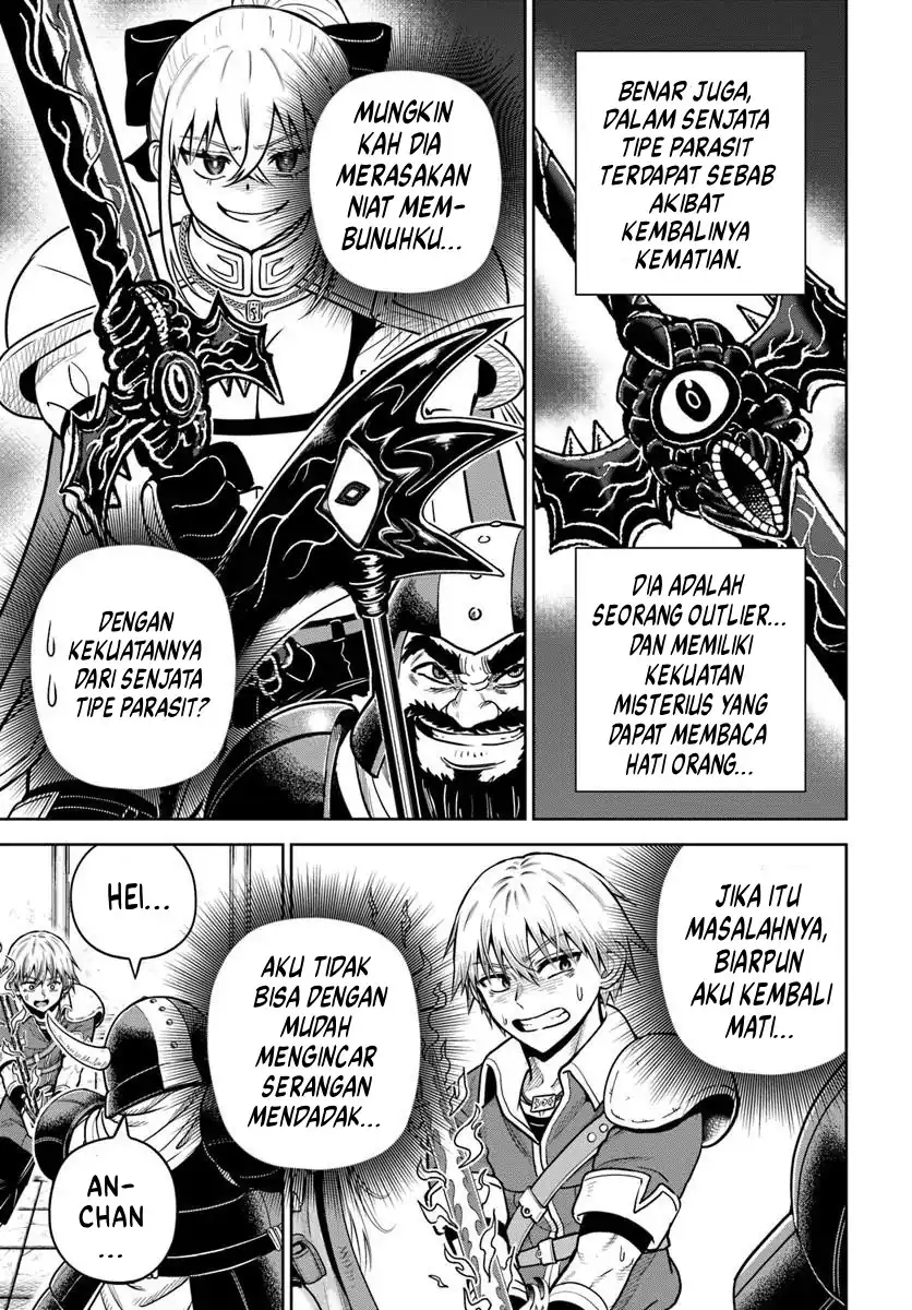 Dungeon ni Hisomu Yandere na Kanojo ni Ore wa Nando mo Korosareru Chapter 34 Gambar 20