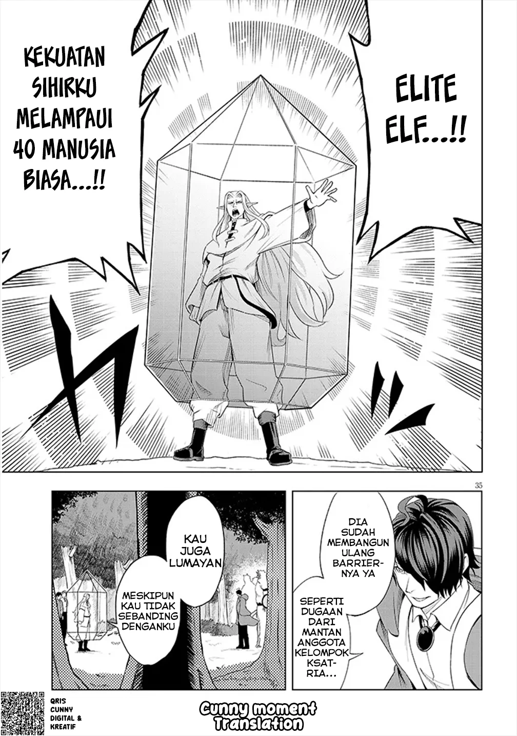 Eiyuu Onna Kishi ni Yuunou to Bareta Ore no Bijin Harem Kishidan - Gaikaku Hikume no Kijutsu Kishidan Chapter 1 Gambar 36