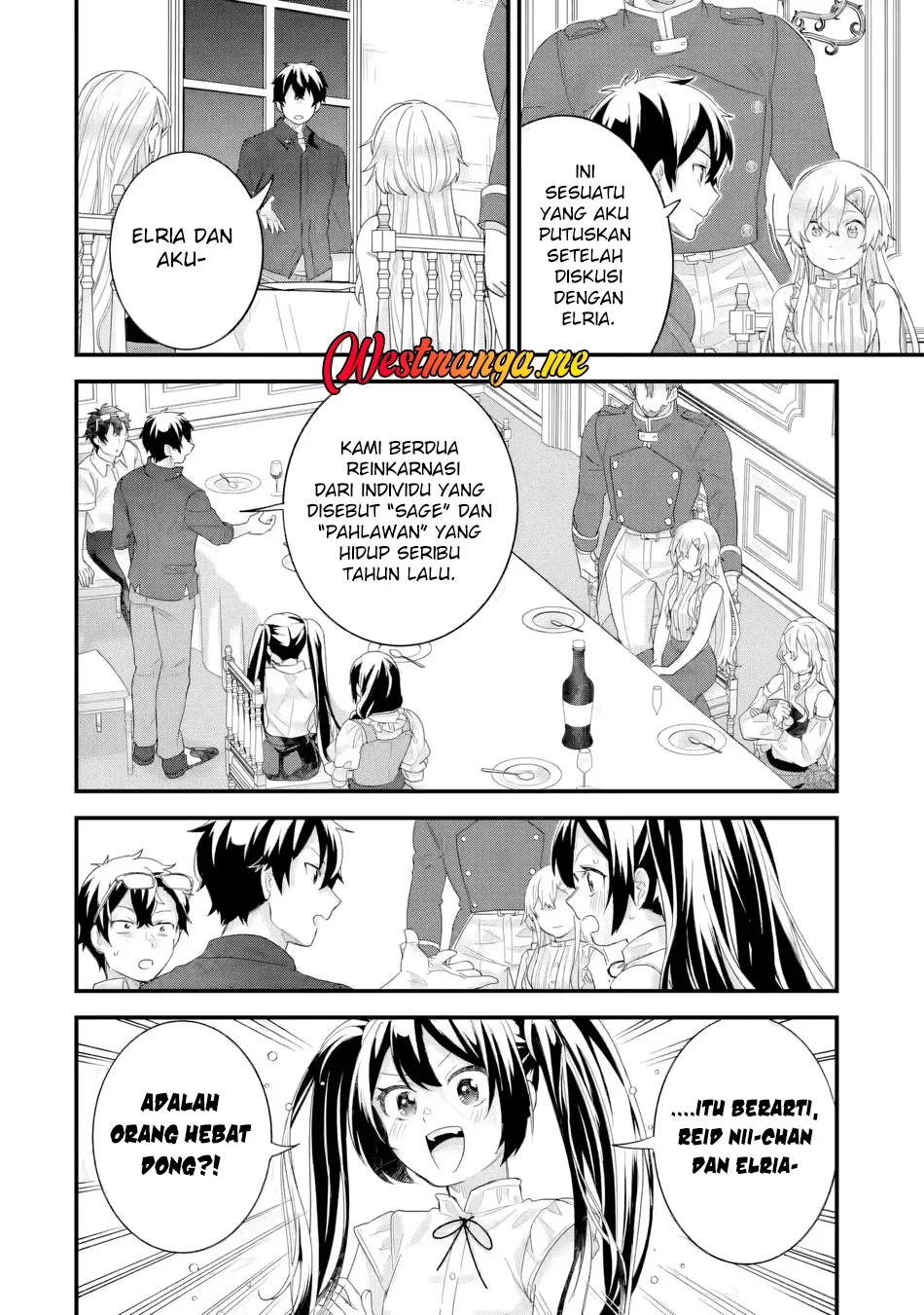 Eiyuu to Kenja no Tensei Kon Chapter 33 Gambar 22