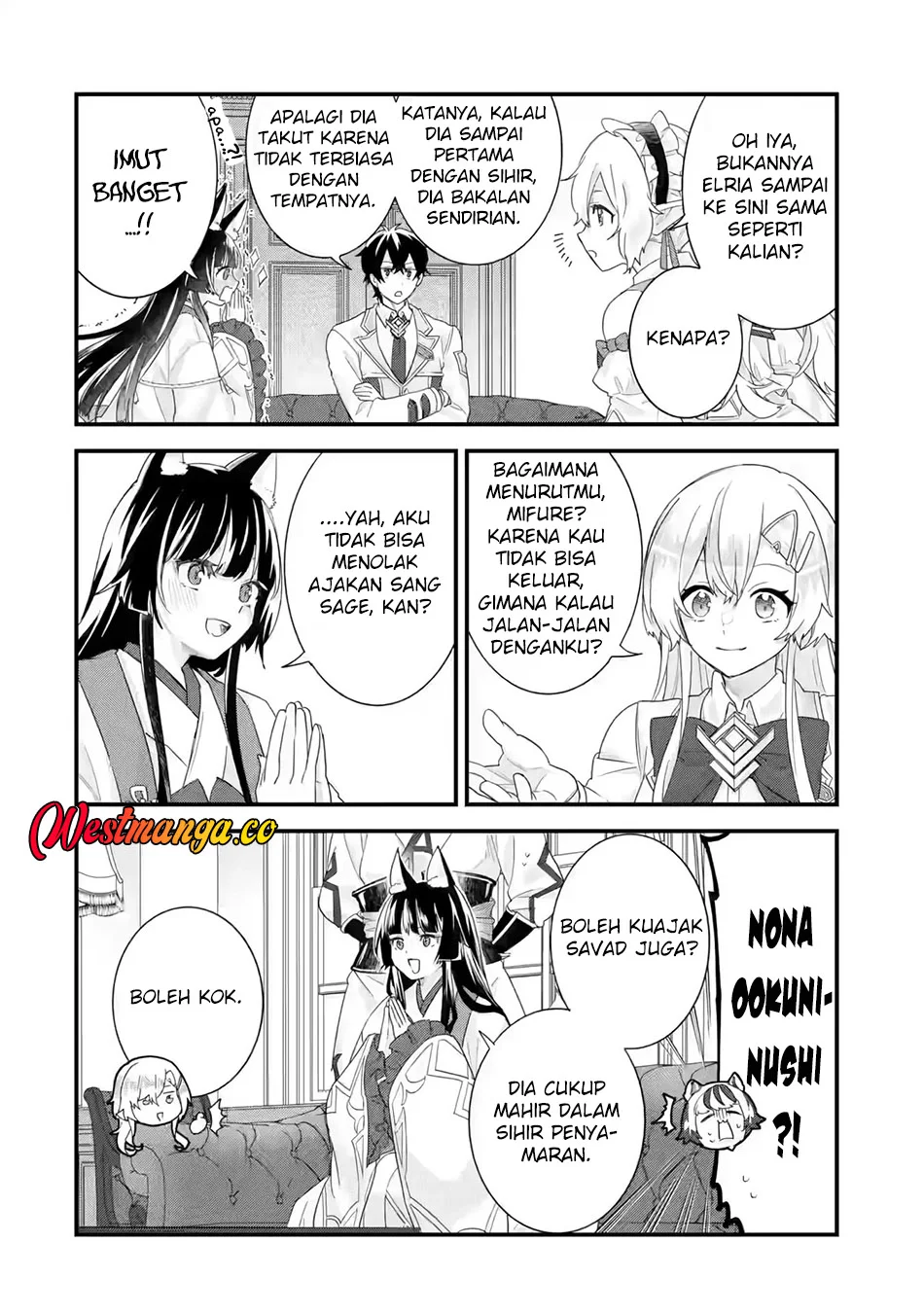 Eiyuu to Kenja no Tensei Kon Chapter 35 Gambar 24