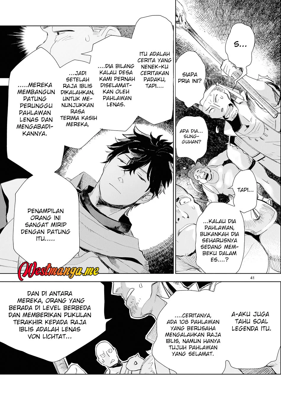 Elf Tsuma to Hajimeru Yuukyuu no Tabi ~Densetsu no Yuusha, Aisuru Elf to Tomoni 100-nen Mae ni Sukutta Sekai wo Tabisuru~ Chapter 1 Gambar 36