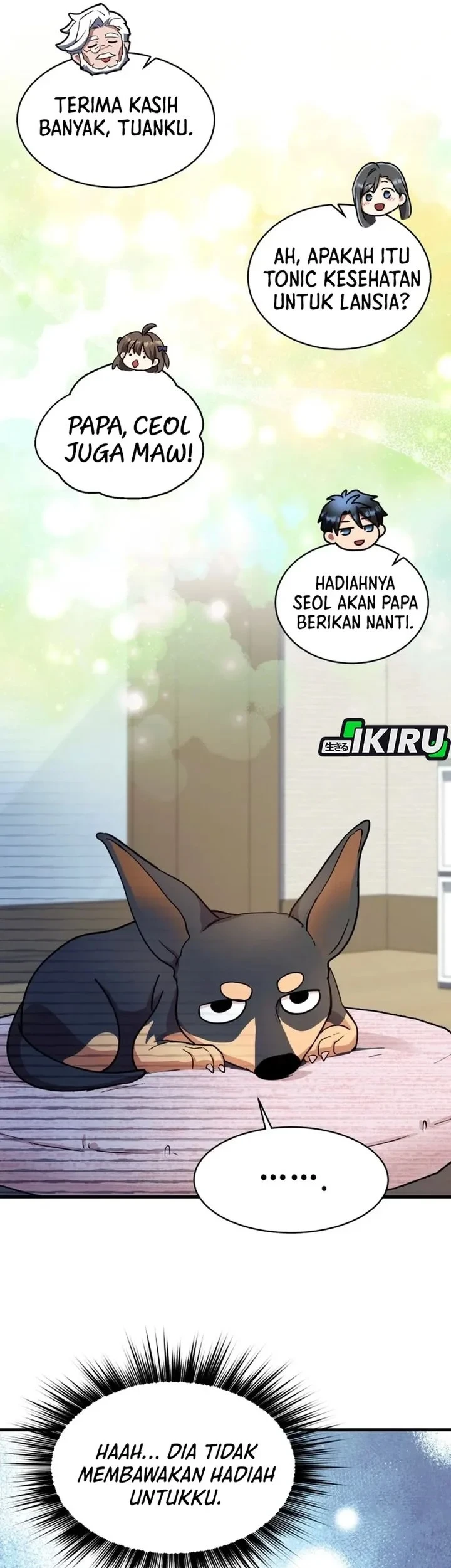 Even the Supreme One Has Never Been a Dad Before Chapter 38 Gambar 45