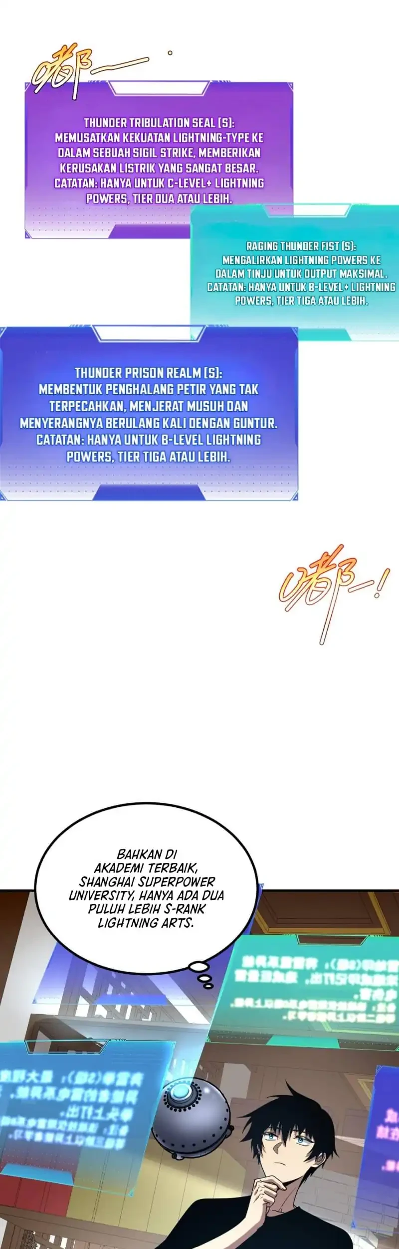 Global Superpowers: Awakening the Zixiao Divine Thunder at the Beginning Chapter 25 Gambar 34