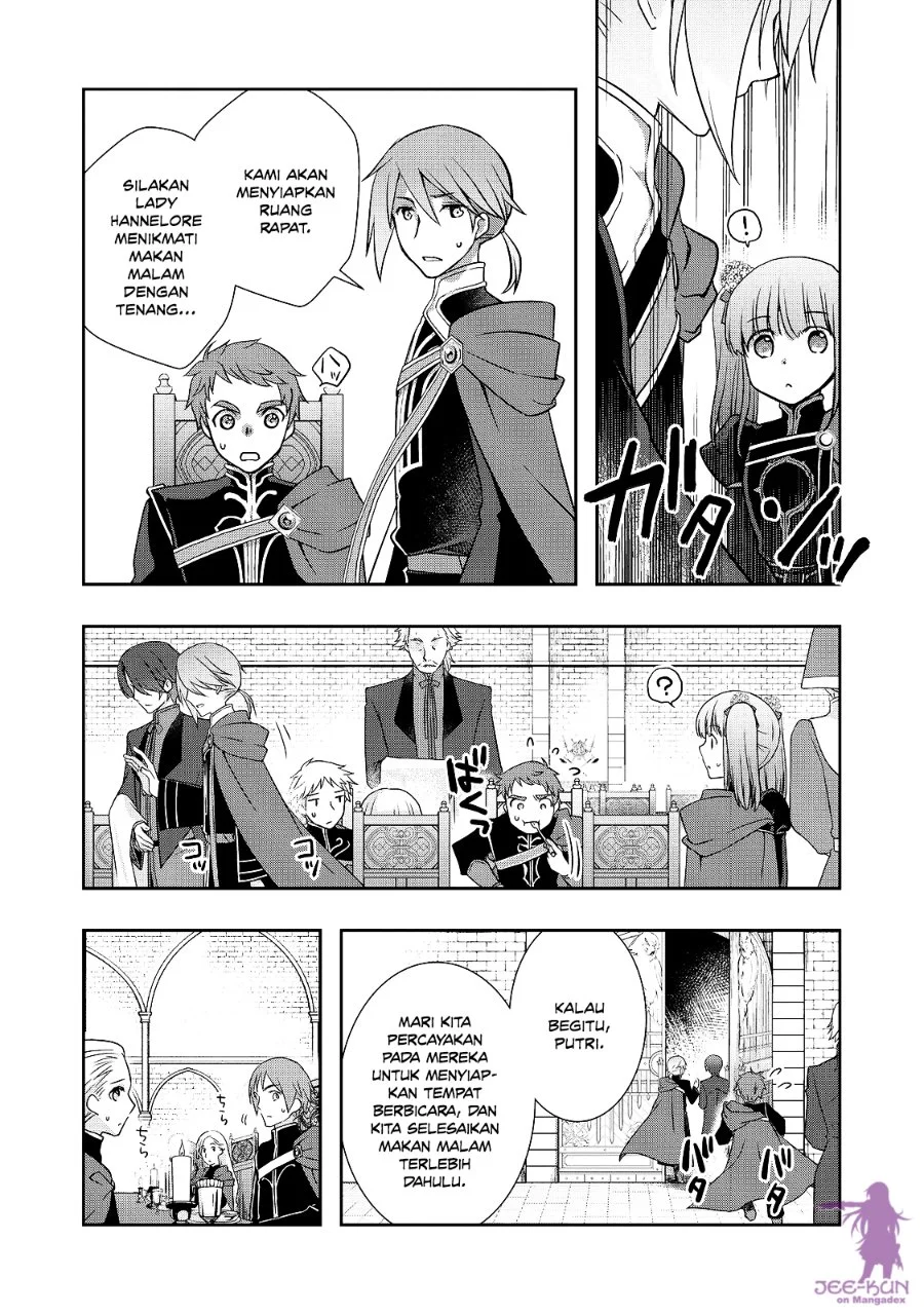 Honzuki no Gekokujou: Hannerōre no Kizoku-in Gonensei Ichi – Koishite Mitai O’hime-sama Chapter 8 Gambar 19
