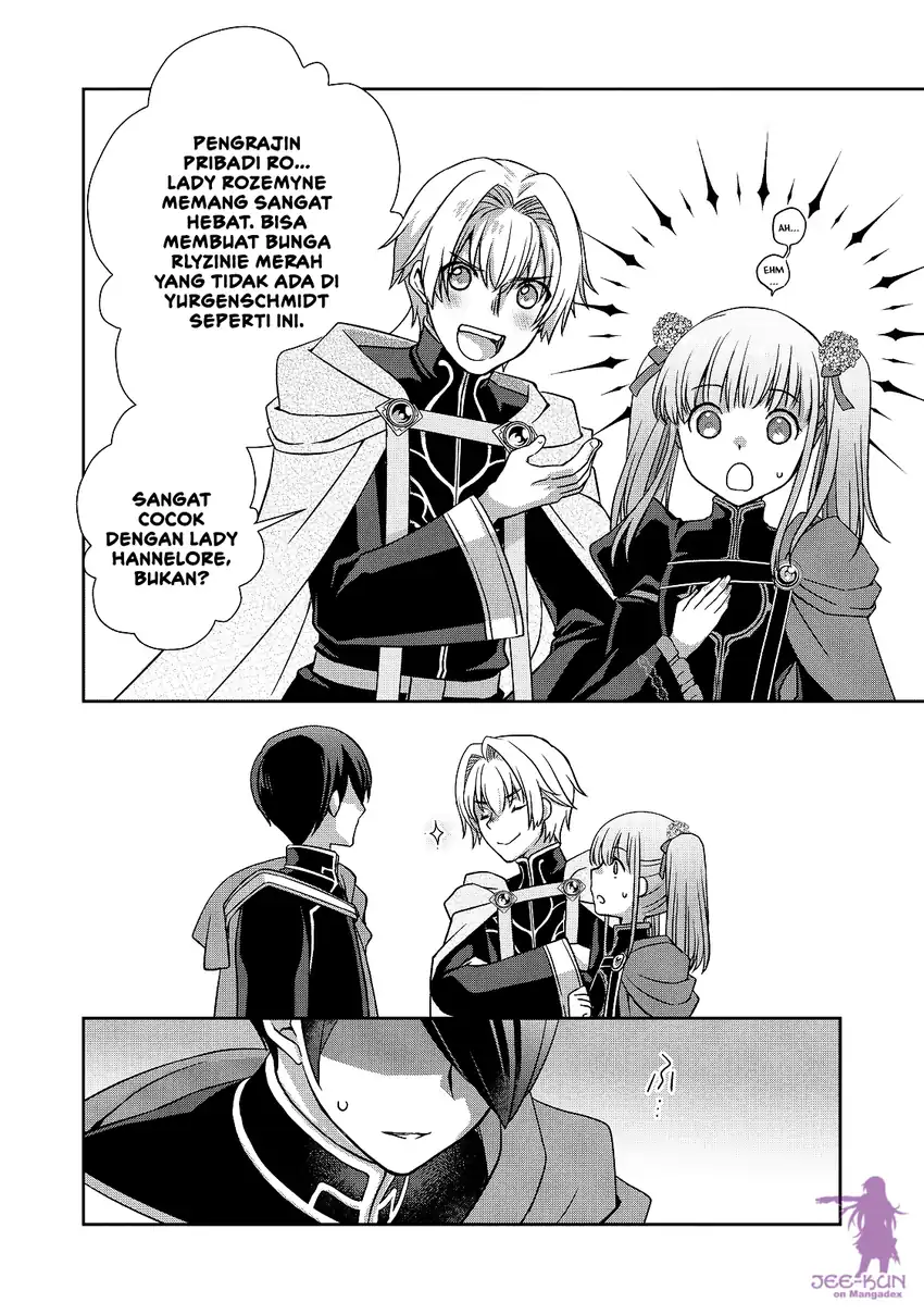 Honzuki no Gekokujou: Hannerōre no Kizoku-in Gonensei Ichi – Koishite Mitai O’hime-sama Chapter 9 Gambar 14