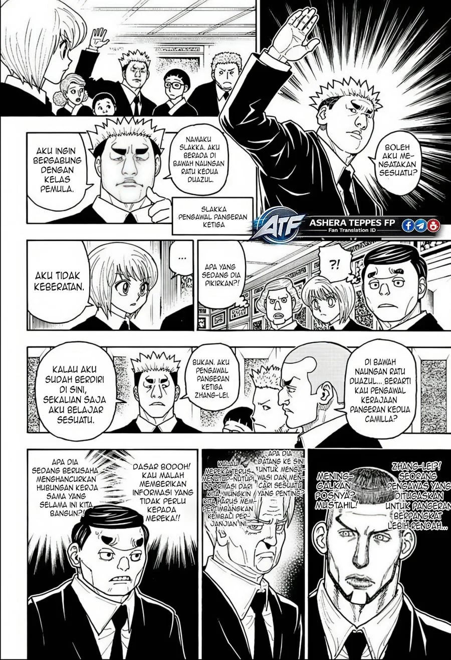 Hunter x Hunter Chapter 411 Gambar 15