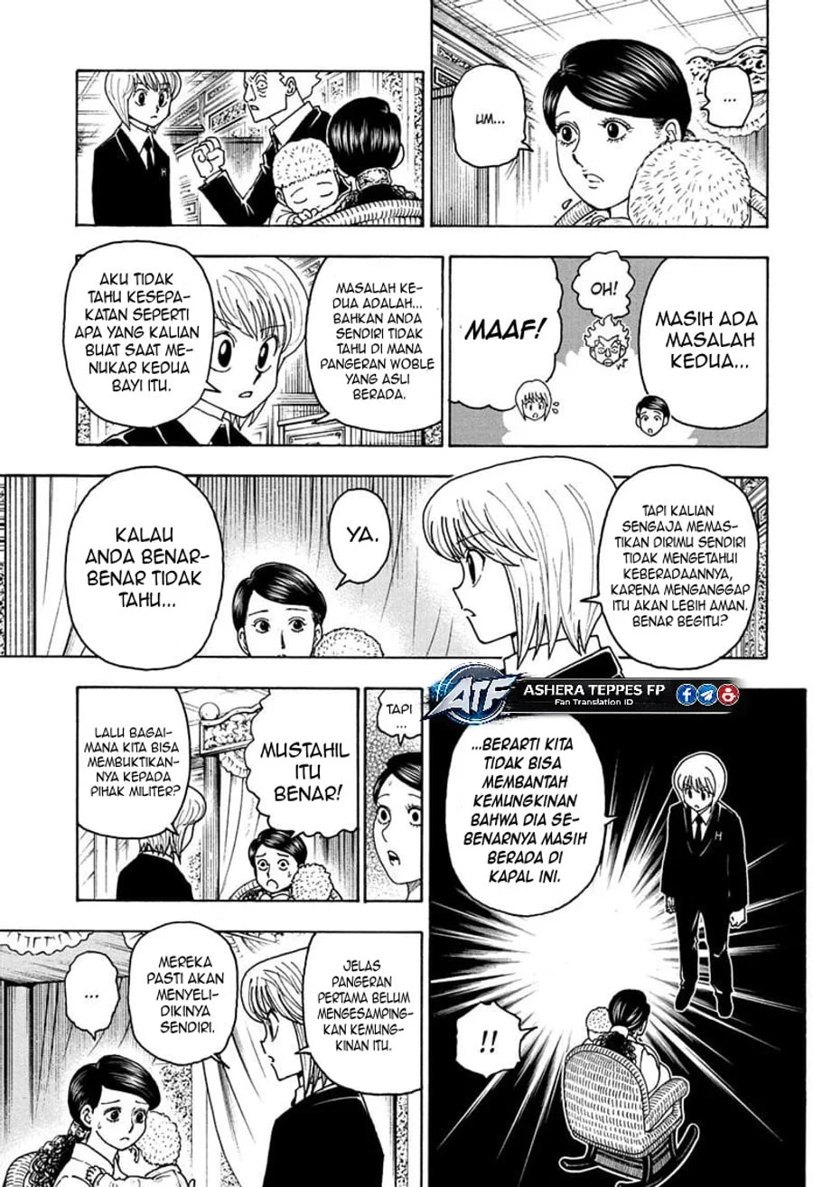 Hunter x Hunter Chapter 414 Gambar 14