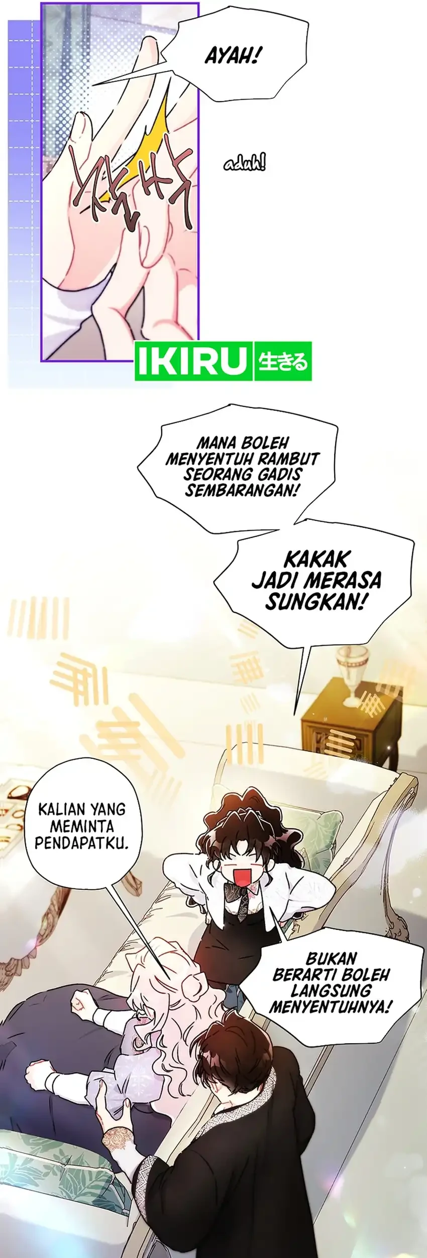 I Became the Male Lead's Adopted Daughter Chapter 153 Gambar 46