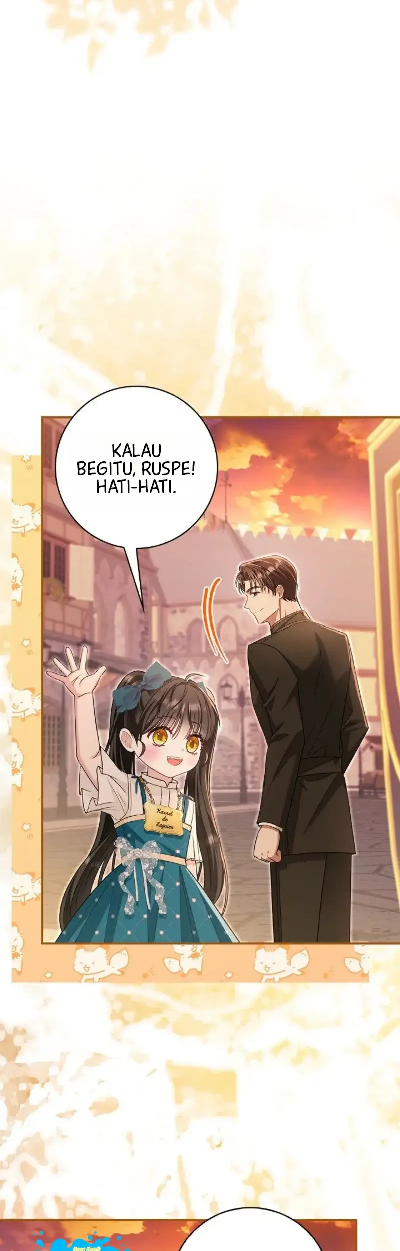 I Live With My Villain Uncle Chapter 53 Gambar 50