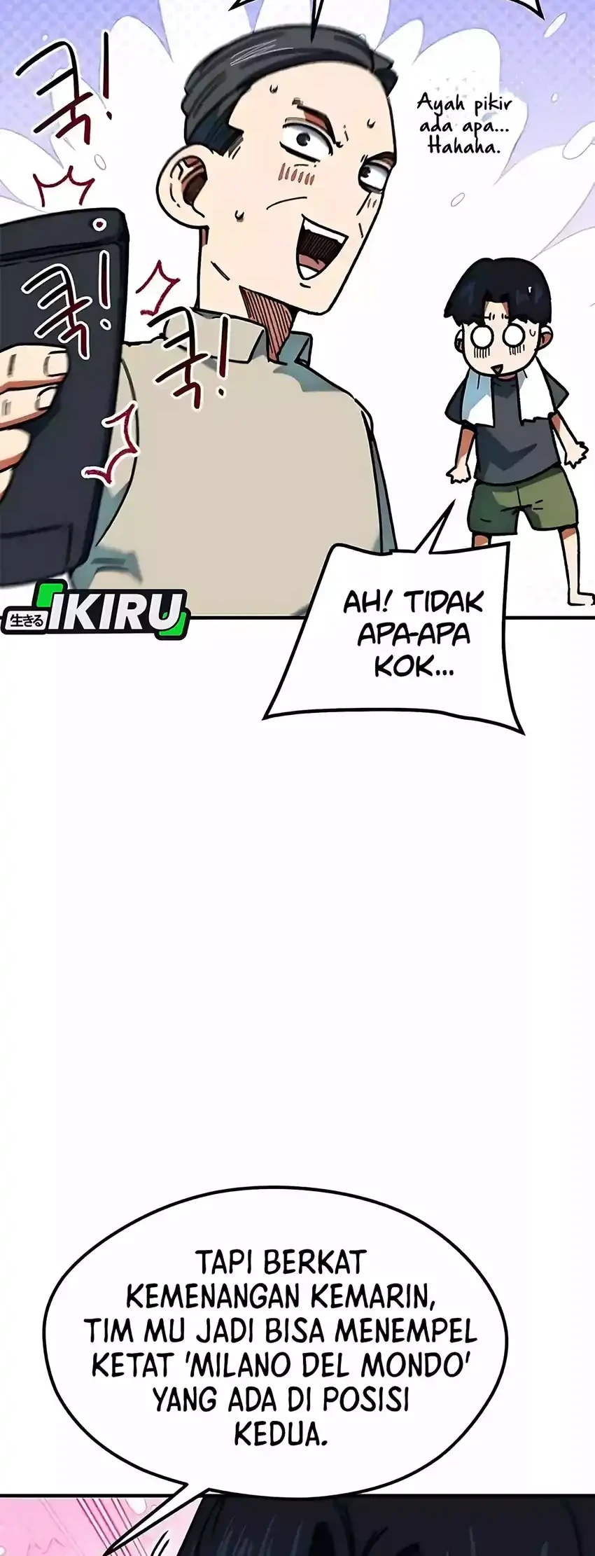 I’m Being Misunderstood as a Soccer Genius Chapter 64 Gambar 42