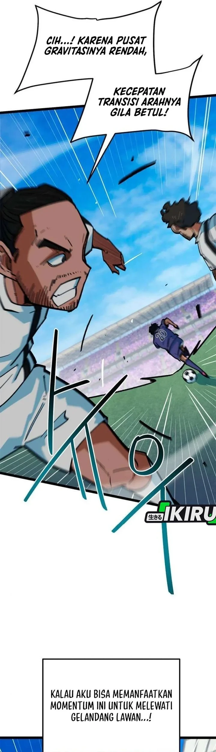I’m Being Misunderstood as a Soccer Genius Chapter 76 Gambar 53
