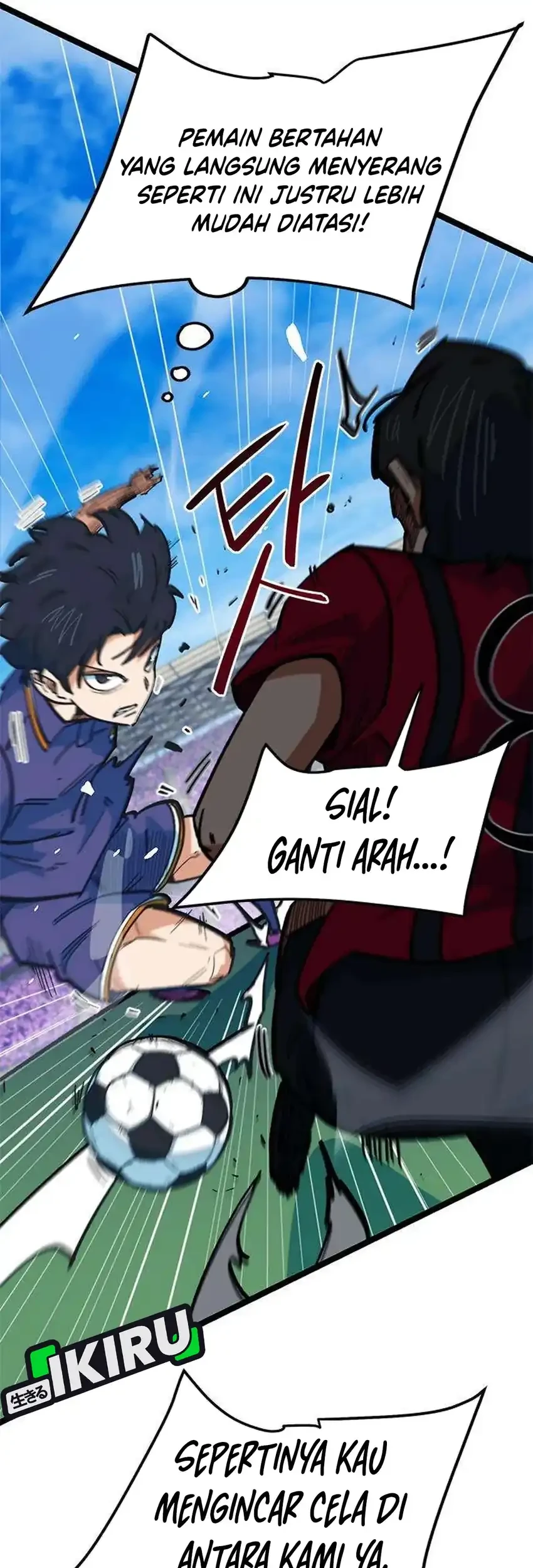 I’m Being Misunderstood as a Soccer Genius Chapter 86 Gambar 54