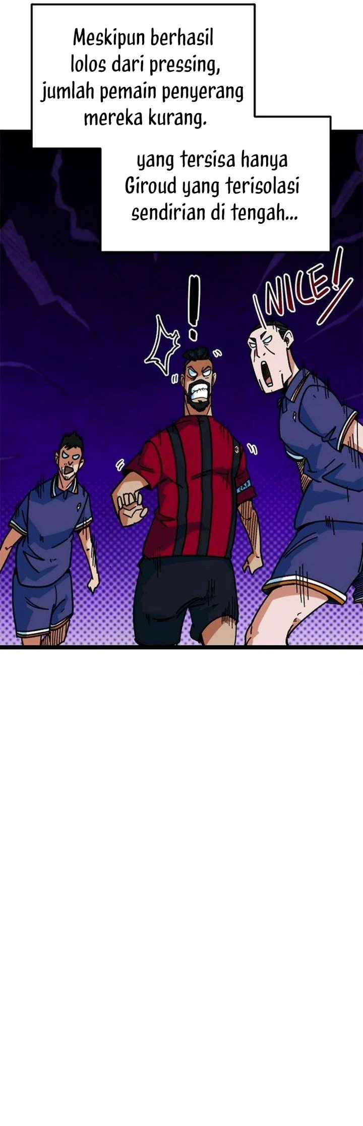 I’m Being Misunderstood as a Soccer Genius Chapter 87 Gambar 49