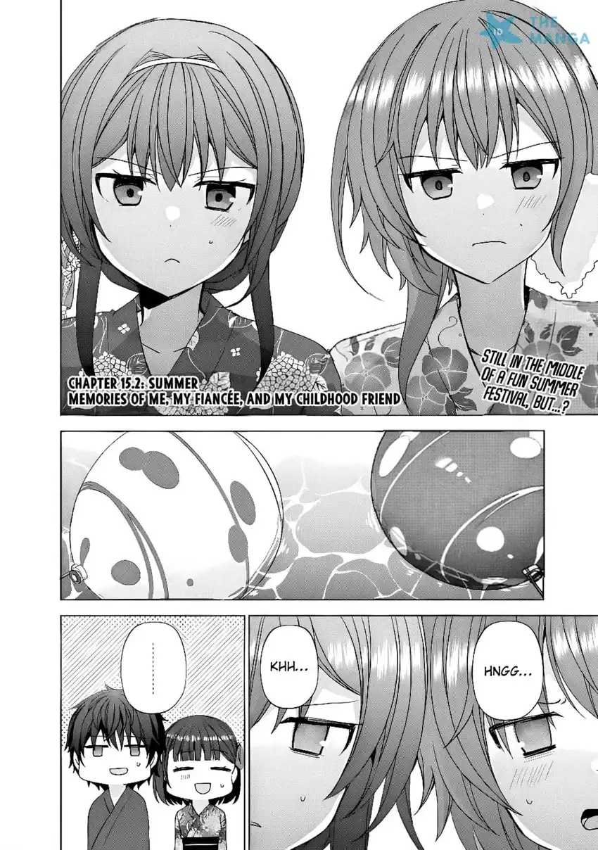 Iinazuke ga Dekita to Omottara, Sono Iinazuke ga Gakkou de Yuumei na “Akuyaku Reijou” Dattan dakedo, Dou Sureba Ii? Chapter 15 Gambar 17