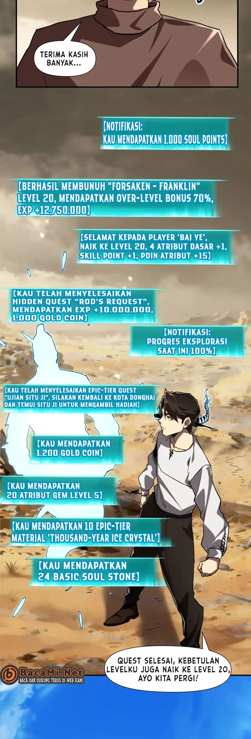Invincible With Only a Single Point of HP Chapter 14 Gambar 30