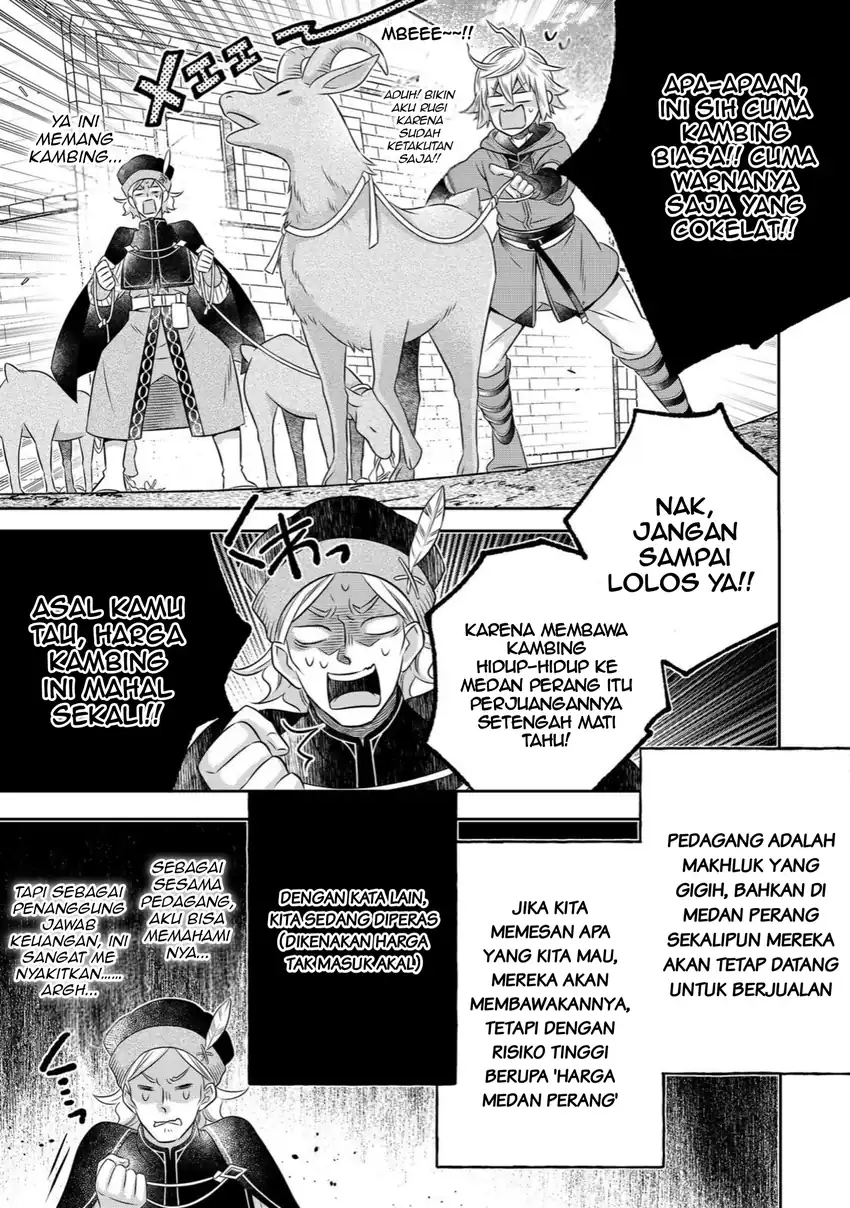 Isekai no Binbou Nouka ni Tensei Shitanode, Renga o Tsukutte Shiro o Tateru Koto ni Shimashita Chapter 26.1 Gambar 13