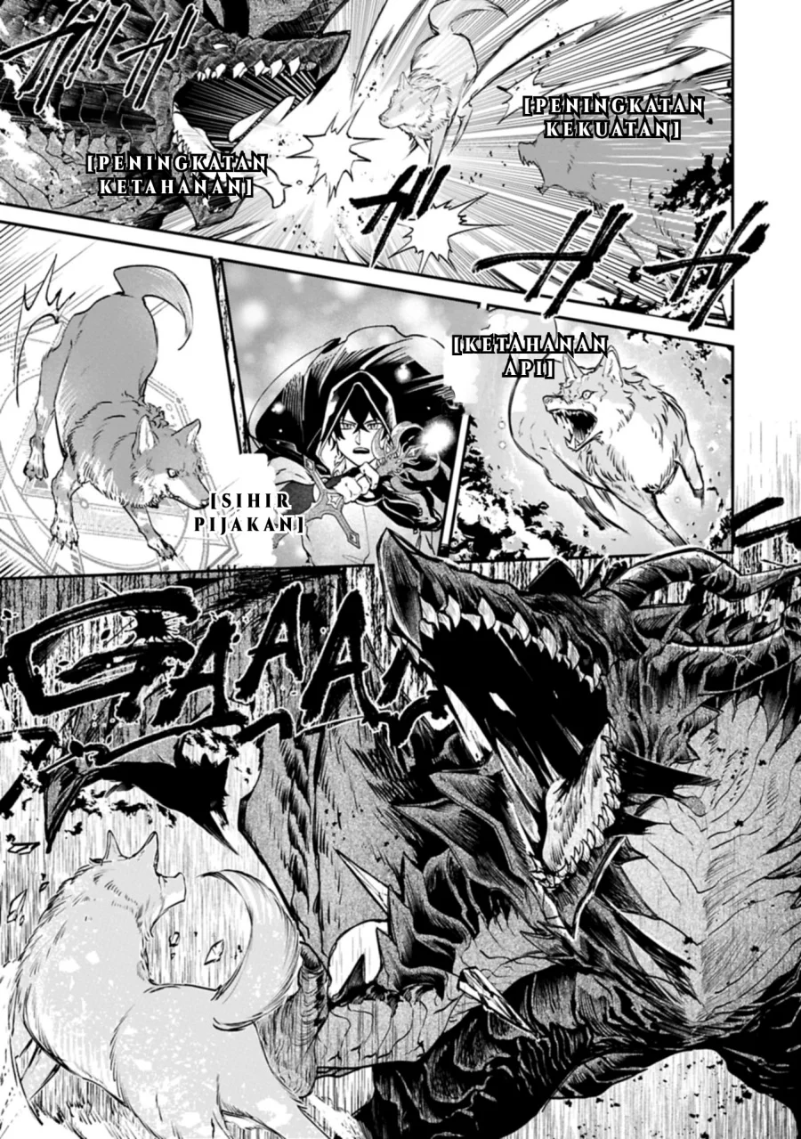 Isekai Summoner, Shinwa no Kaibutsu-tachi to Gendai de Musou suru: Uragirareta Moto Eiyuu wa, Aikasaname na Nakama to Heiwa ni Kurashitai Chapter 2.2 Gambar 15