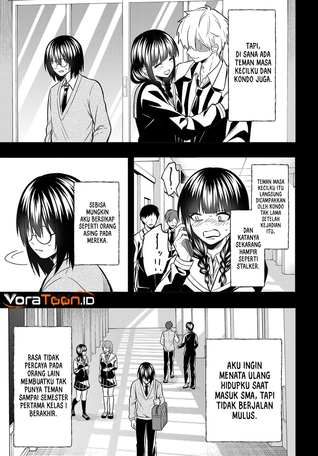 Jinsei Gyakuten Uwaki Sare, Enzai o Kiserareta Ore ga, Gakuen Ichi no Bishoujo ni Natsukareru Chapter 12.1 Gambar 14