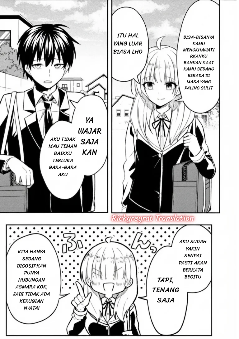 Jinsei Gyakuten Uwaki sare, Enzai wo Kiserareta Ore ga, Gakuen Ichi no Bishoujo ni Natsuka reru Chapter 10.1 Gambar 13