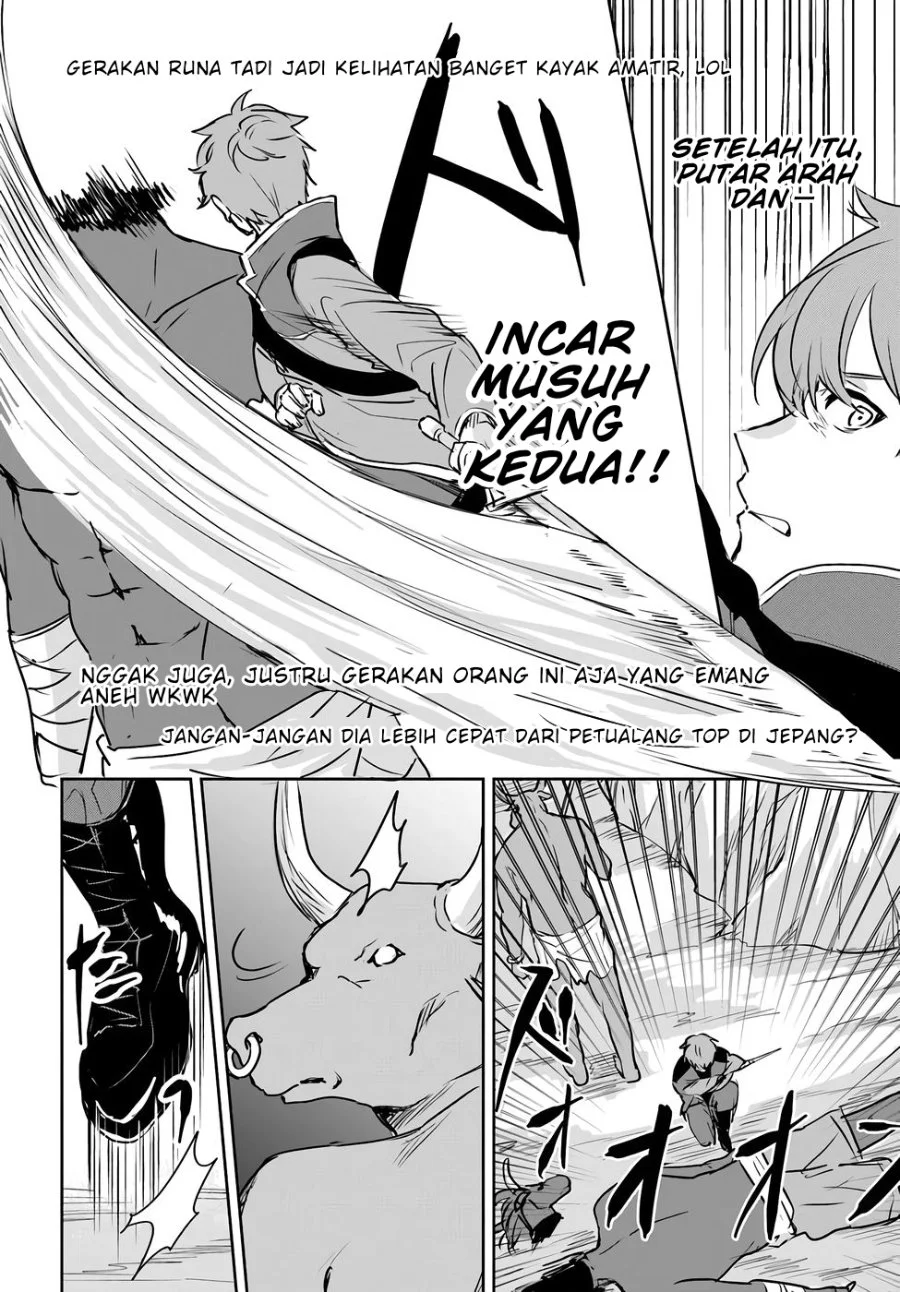 Juusho Futei Camper wa Dungeon de Nonbiri to Kurashitai ~Kiken na Shinsou Monster mo Ore ni Totte wa Shokuzai desu~ Chapter 4 Gambar 25