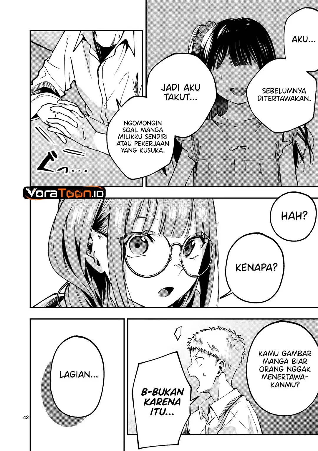 Kakushite Kisetsu wa Ao wo Shiru Chapter 1 Gambar 42