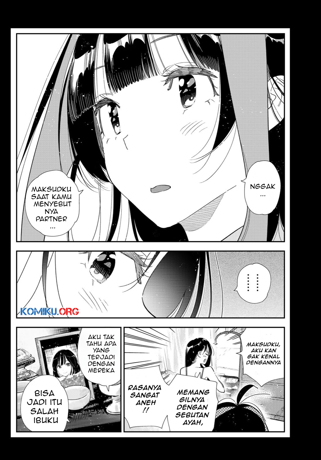 Kanojo Okarishimasu Chapter 392 Gambar 13