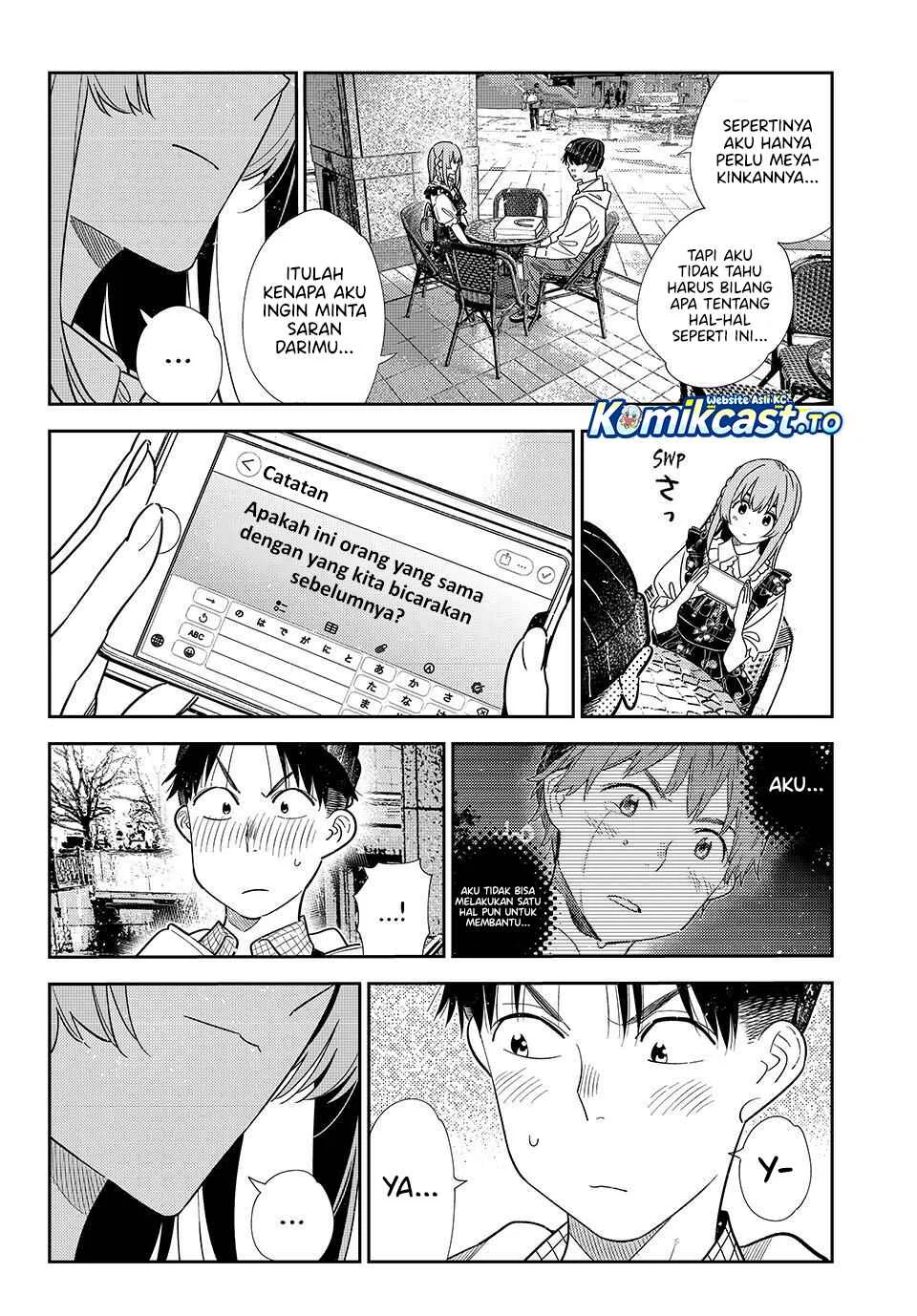 Kanojo Okarishimasu Chapter 419 Gambar 13