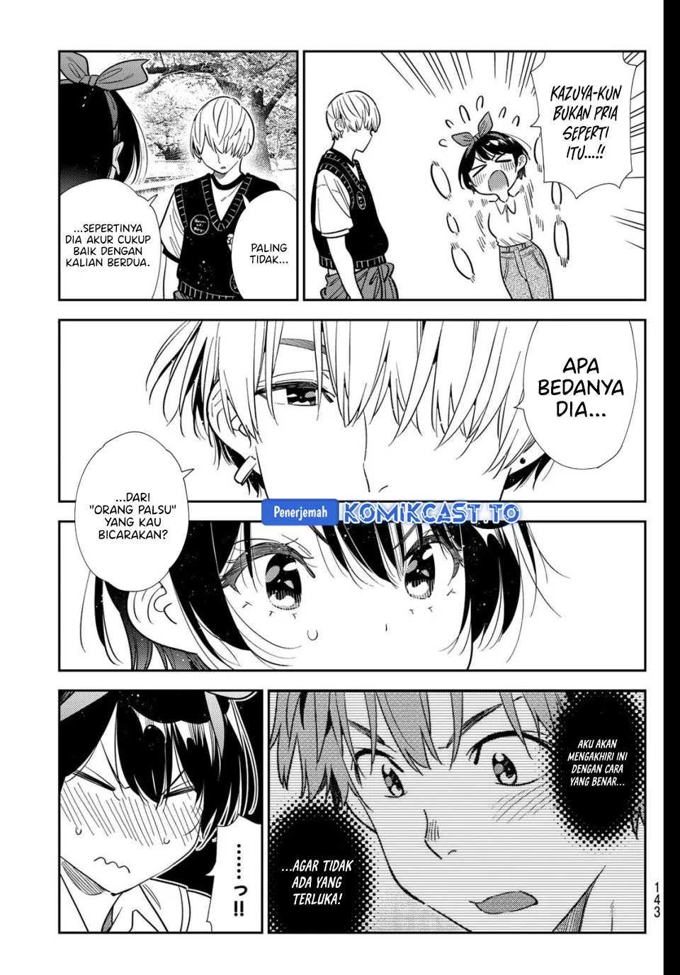 Kanojo Okarishimasu Chapter 428 Gambar 14
