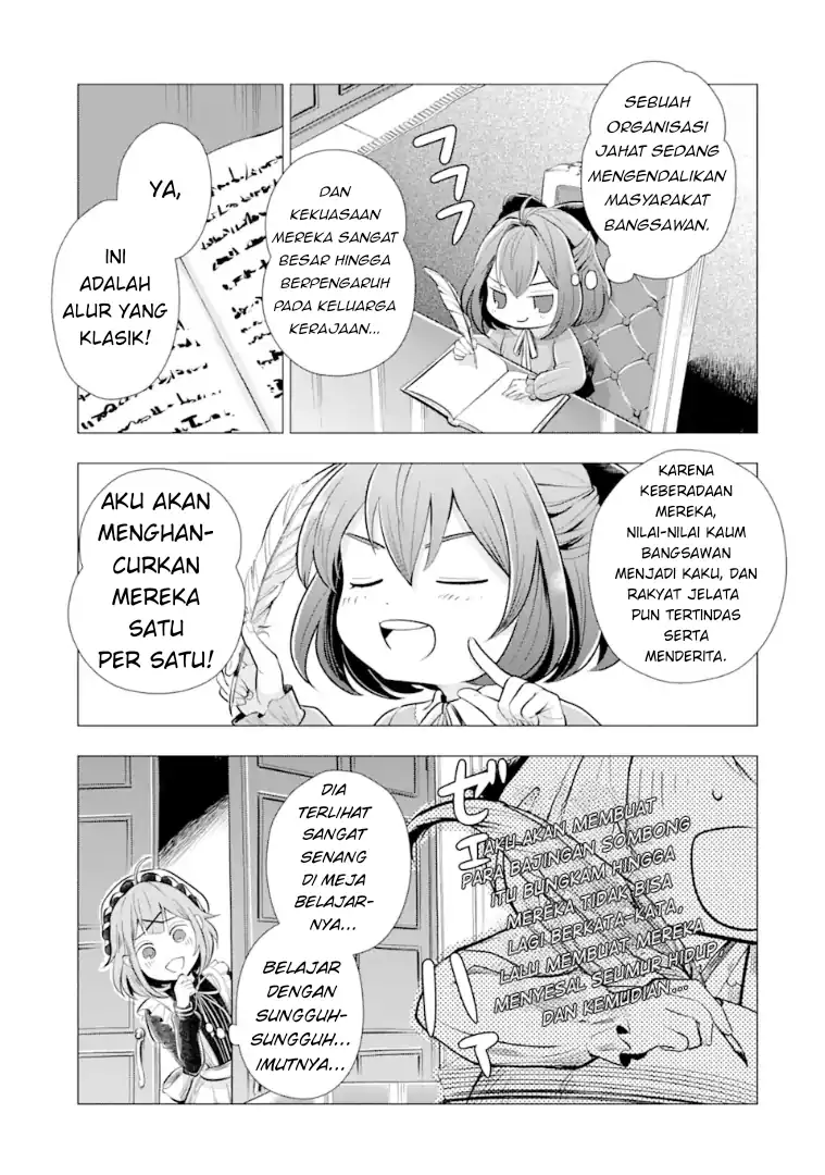 Kareinaru Akujo ni Naritai wa!: Aisare Tensei Shoujo wa, Tanoshii Nidome no Jinsei o Okurimasu Chapter 1 Gambar 48