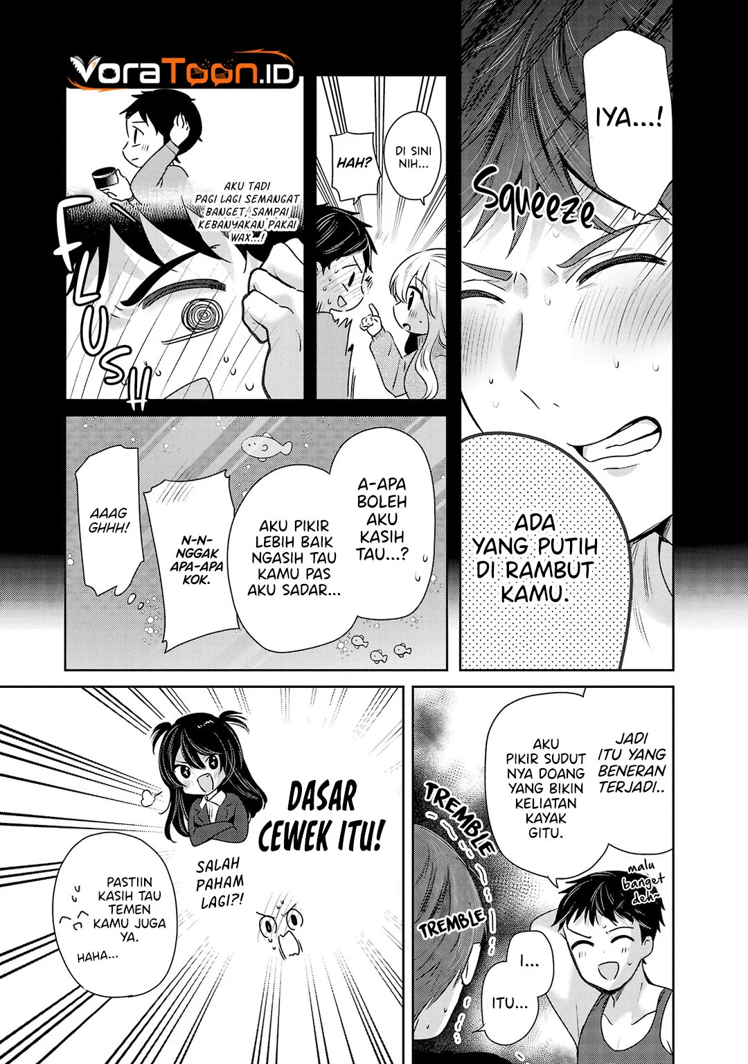 Kimi ni Koisuru Sanshimai Chapter 33 Gambar 17