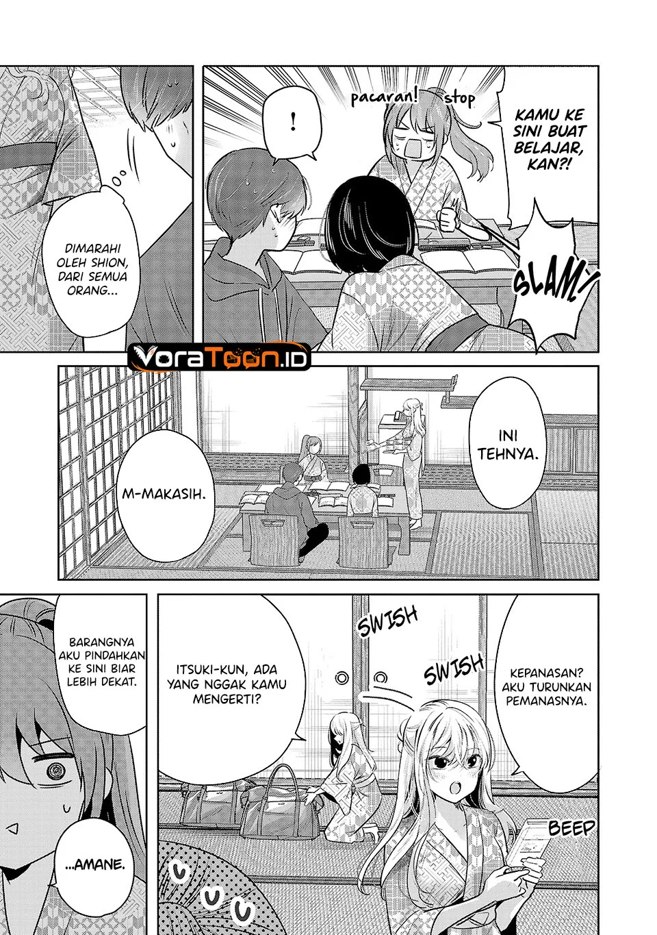 Kimi ni Koisuru Sanshimai Chapter 43 Gambar 16